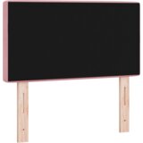  LED uzglavlje s kristalnim dugmadi ružičasta 80 cm baršun | shoptok.hr
