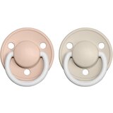 Bibs De Lux Natural Rubber Night Size 2: 6+ months duda Sage / Cloud 2 kom | shoptok.hr
