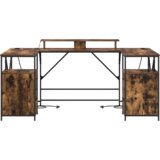 vidaXL Stol s ladicama s pohranom 182 x 101 x 87.5 cm Konstruirano drvo | shoptok.hr