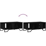  Stolić za kavu crni 100 x 51 x 40 cm od konstruiranog drva | Shoptok.si