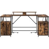  Stol Dimljeni hrast 182 x 101 x 87,5 cm Konstruirano drvo | shoptok.hr