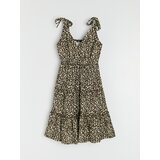 Sinsay Mini haljina sa slojevitim efektom s viskozom u leopard uzorku | shoptok.hr