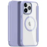 Skin X Pro - Folio Case compatible with MagSafe for Apple iPhone 15 Pro Max purple