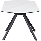 MID.YOU Jedilna Miza Bela, Steklena | Shoptok.si