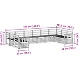  Sekcijska garnitura 10 pcs Prirodna | Eponuda.com