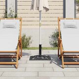  Stalak za suncobran crni 47 x 47 x 33 cm od lijevanog željeza | shoptok.hr