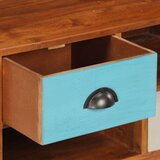 3 TV ormarić s ladice od masivnog bagremovog drva 110x35x50 cm | shoptok.hr