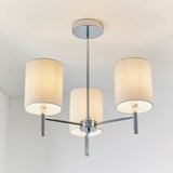  Endon 56642 - Luster na stalku BRIO 3xE14/40W/230V sjajni hrom/bela | Eponuda.com