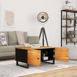  Stolić za kavu 80x50x40 cm od drva bagrema i konstruiranog drva | shoptok.hr