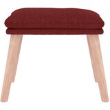  Tabure crvena boja vina 45 x 29,5 x 35 cm od tkanine | shoptok.hr