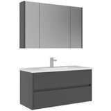 Hanah home Kupatilski ormarić sa umivaonikom i ogledalom (2 komada) Arno 100 760 | Eponuda.com