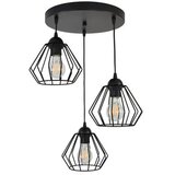 ADVITI WAYA viseća stropna lampa 3 × E27, crna Cijene