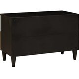 TV ormar Crna i zlatna 70 x 33 x 46 cm Konstruirano drvo | shoptok.hr