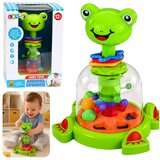  Interaktivni žablji vrtuljak s vrtećim lopticama za bebe | shoptok.hr
