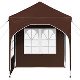  Rastezljivi šator za zabave 192 x 192 x 245 cm Smeđa | Eponuda.com