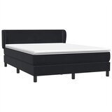 Box spring krevet s madracem crni 160x210 cm baršunasti | Eponuda.ba