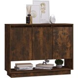 vidaXL Komoda boja dimljenog hrasta 97 x 31 x 75 cm od iverice | shoptok.hr