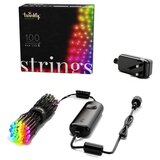 TWINKLY LED svjetlosni lanac 100 RGB (U zatvorenom, 100 žaruljica, Dužina kabela: 2,5 m, Boja svjetla: RGB) | shoptok.hr