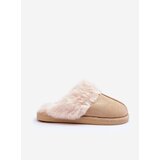 Boto Women's Slippers with Faux Fur Light Beige Pinky | shoptok.hr