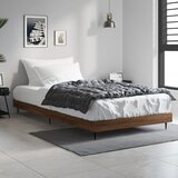 vidaXL Okvir za krevet smeđi hrast 90 x 200 cm od konstruiranog drva Cijene