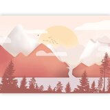  Foto tapeta - Landscape at Sunset - First Variant 200x140 Vodootporna | shoptok.hr