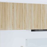 vidaXL Viseča omarica s polico Riga Sonoma hrast 60 x 31 x 80 cm | Shoptok.si