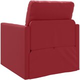  Krevet na razvlačenje 60cm Vinska crvena Umjetna koža | shoptok.hr