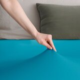 DecoKing Plahta s gumom Amber 180-200x200 cm, plava | shoptok.hr