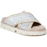 Mou Natikači Criss Cross Bio Bio Sandal Plain SW461000G Bela