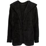 Only Plašči ONLCONTACT HOOD SHERPA COAT CC OTW Črna | Shoptok.si