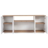 Hanah home komoda arista white atlantic pine | ePonuda.com