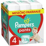 Pampers Pants hlačne pleničke, &scaron;t. 4, za 9 - 15 kg, 176 kos S4 176/1 cene