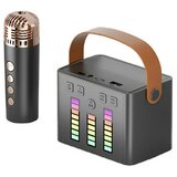  Q-2 Karaoke set bluetooth zvučnik i mikrofon, Crni Cene