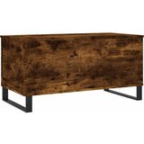  Stolić za kavu boja hrasta 90 x 44,5 x 45 cm konstruirano drvo | shoptok.hr