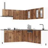  11-dijelni set kuhinjskih ormarića Lucca konstruiranog drva | shoptok.hr