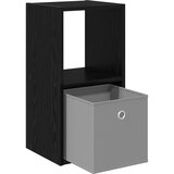  Noćni ormarić Crni hrast 30,5 x 27 x 59,5 cm Konstruirano drvo | Eponuda.com