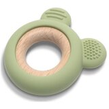 Lorelli silikonsko drvena glodalica za bebe bear - fresh green ( 10210910004 ) | ePonuda.com