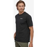 Patagonia Majice s kratkimi rokavi M's P-6 Logo Organic T-Shirt Črna | Shoptok.si