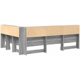  Skladišno uzglavlje Siva Sonoma 150 cm Konstruirano drvo | shoptok.hr