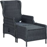  Jedilna garnitura 5-delna temno siva | Shoptok.si
