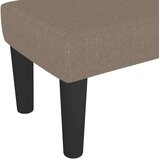  Klupa smeđesiva 70 x 30 x 30 cm od tkanine | shoptok.hr