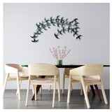 WALLXPERT Zidna dekoracija Kirlangic, 75x136cm, Crna | Eponuda.ba