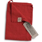 Lovely Linen Brisača za goste / Set podstavkov - Real Red Cene