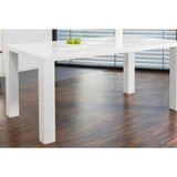 MID.YOU JEDILNA MIZA, bela, visoki sijaj | Shoptok.si