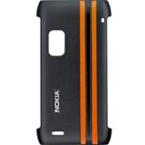 Nokia TORBICA CC-3009 črna/oranžna PVC zaščita zadnjega dela original E7 | Shoptok.si