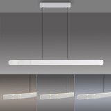 SCHÖNER WOHNEN 12577-16 - LED viseća lampa na sajli ADRIANA, prigušiva, 2xLED/24W/230V, bela | Eponuda.com