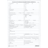 NARODNE NOVINE-UT BD-15 NALOG ZA OTVARANJE DOKUMENTARNOG AKREDITIVA; Blok 100 listova, 21 x 29,7 cm | shoptok.hr