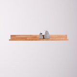 Interia Home & Living Polica za slike iz hrastovega lesa v naravni barvi 80 cm Kalle - | Shoptok.si