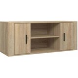  TV ormarić boja hrasta sonome 100x35x40 cm konstruirano drvo Smeđa | shoptok.hr