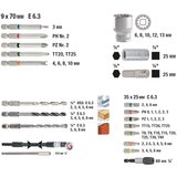 KWB 67-dijelni set borera i bitova u koferu 49106300 | Eponuda.ba